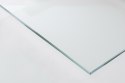 Stolik kawowy Samos 80cm krystaliczne szkło ( Rozmiar: uniwersalny )