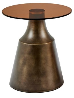 Stolik kawowy Dunsley 45cm brązowy ( Rozmiar: uniwersalny )