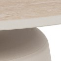Stolik kawowy Santorini 70cm beżowy ceramiczny ( Rozmiar: uniwersalny )