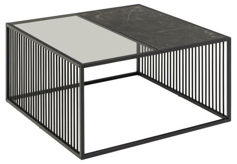 Stolik kawowy Strington 80x80cm szkło/Izmir ( Rozmiar: uniwersalny )