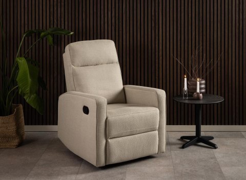 Fotel recliner Asila beżowy Basel 24 ( Rozmiar: uniwersalny )