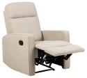 Fotel recliner Asila beżowy Basel 24 ( Rozmiar: uniwersalny )
