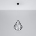 Lampa wisząca DEMI czarna