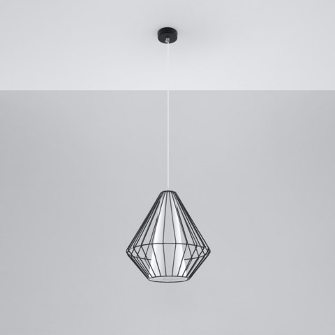 Lampa wisząca DEMI czarna