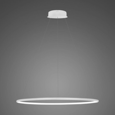 Lampa wisząca Ledowe Okręgi No.1 80cm 3k biała