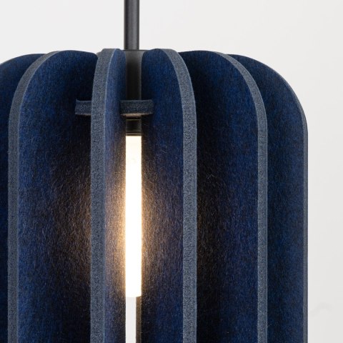 Lampa wisząca MULA 27 granatowa