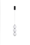 Lampa wisząca PERLA LED czarna 12 cm