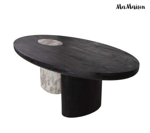 MaMaison stół jadalniany ATLANTE 240 marmur / drewno mango