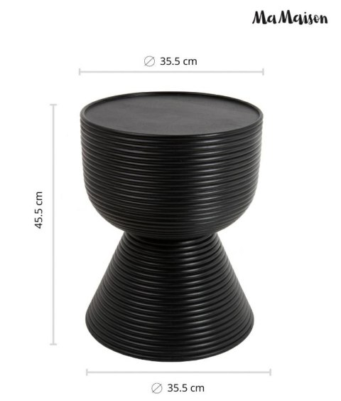 MaMaison stolik LAPIS 36 czarny