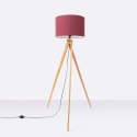 Lampa podłogowa NATT burgund