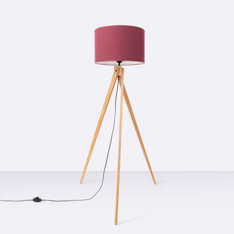 Lampa podłogowa NATT burgund