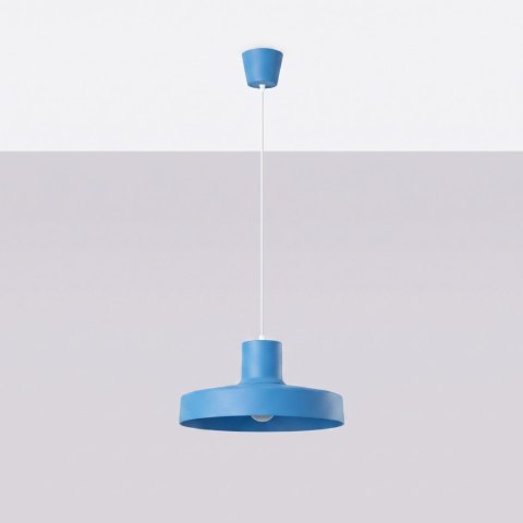 Lampa wisząca BILO błękitna