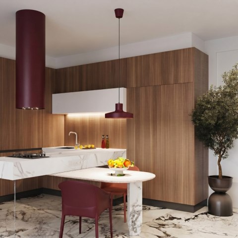Lampa wisząca BILO burgund
