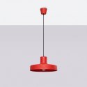 Lampa wisząca BILO czerwona