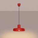 Lampa wisząca BILO czerwona