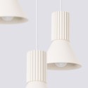 Lampa wisząca ESTRIA 3P beżowa
