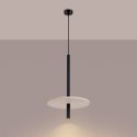 Lampa wisząca FELTRO 1 czarna/beżowa