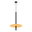 Lampa wisząca FELTRO 1 czarna/żółta