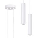Lampa wisząca LAGOS 2P biała