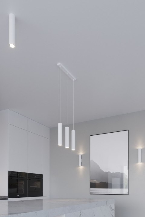 Lampa wisząca LAGOS 2P biała