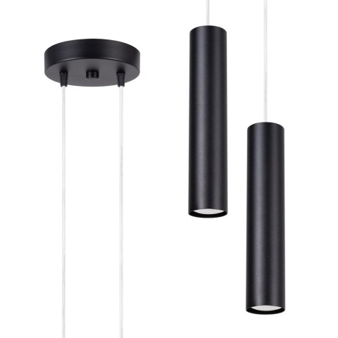 Lampa wisząca LAGOS 2P czarna