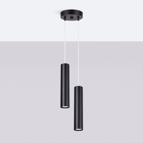 Lampa wisząca LAGOS 2P czarna