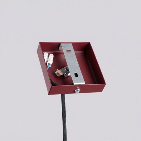 Lampa wisząca PASTELO 1 burgund