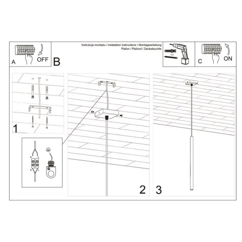 Lampa wisząca PASTELO 1 burgund