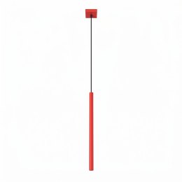 Lampa wisząca PASTELO 1 czerwona