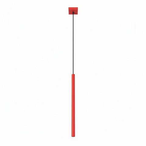 Lampa wisząca PASTELO 1 czerwona