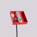 Lampa wisząca PASTELO 1 czerwona