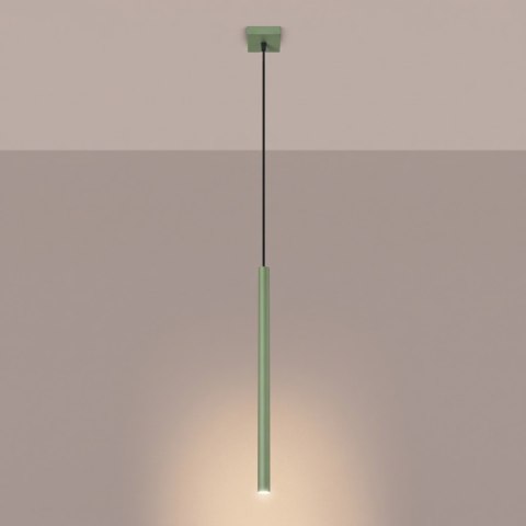 Lampa wisząca PASTELO 1 szałwiowa