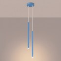 Lampa wisząca PASTELO 2 błękitna
