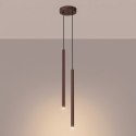 Lampa wisząca PASTELO 2 brązowa