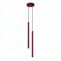Lampa wisząca PASTELO 2 burgund