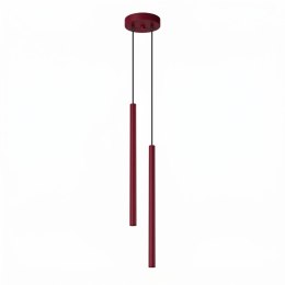 Lampa wisząca PASTELO 2 burgund