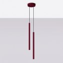 Lampa wisząca PASTELO 2 burgund