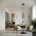 Lampa wisząca PASTELO 2 burgund