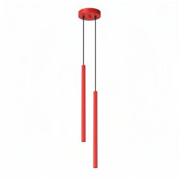 Lampa wisząca PASTELO 2 czerwona