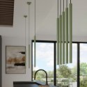 Lampa wisząca PASTELO 2 szałwiowa