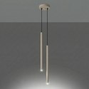 Lampa wisząca PASTELO 2 taupe