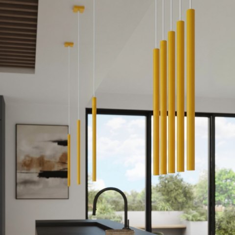 Lampa wisząca PASTELO 2 żółta