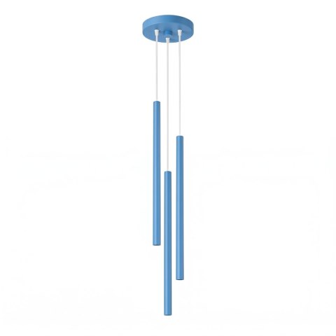 Lampa wisząca PASTELO 3P błękitna