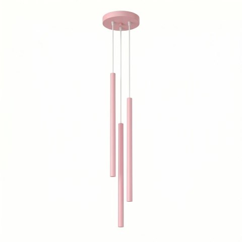 Lampa wisząca PASTELO 3P różowa