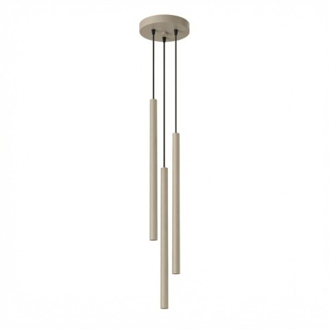 Lampa wisząca PASTELO 3P taupe