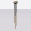 Lampa wisząca PASTELO 3P taupe
