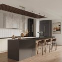Lampa wisząca PASTELO 3P taupe