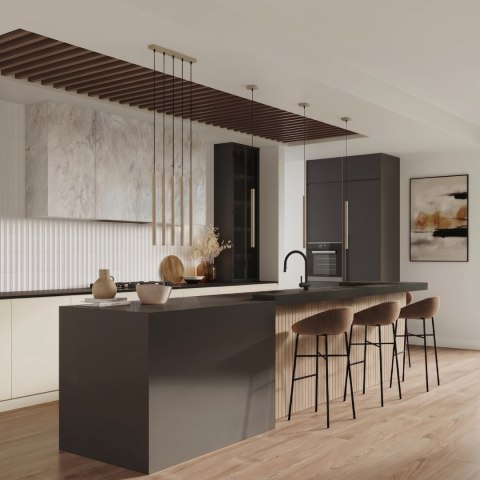 Lampa wisząca PASTELO 3P taupe