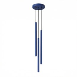 Lampa wisząca PASTELO 3P ultramaryna