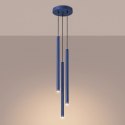 Lampa wisząca PASTELO 3P ultramaryna